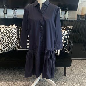 NWT   XL. THE SHIRTClassic Navy Button-Down Shirt Dress - Women